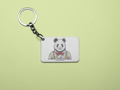 Gentle bear - Printed animated creature Keychains For Animation Lovers(Pack of 2)
