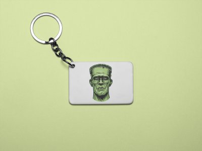 Frankenstein Monster - Printed animated creature Keychains For Animation Lovers(Pack of 2)
