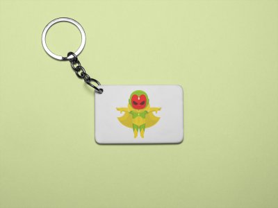 Vision - Printed animated creature Keychains For Animation Lovers(Pack of 2)