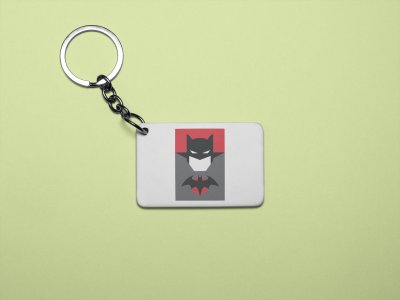Batman smiling - Printed animated creature Keychains For Animation Lovers(Pack of 2)