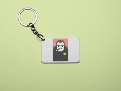 Villain - Printed animated creature Keychains For Animation Lovers(Pack of 2)