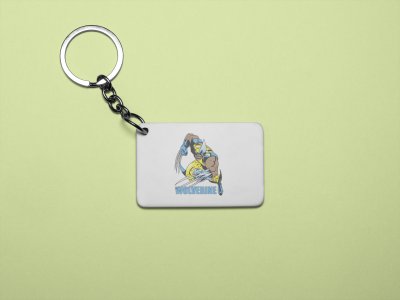 Wolverine - Printed animated creature Keychains For Animation Lovers(Pack of 2)