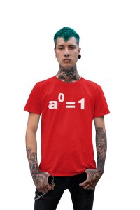 aDegree=1 -Clothes for Mathematics Lover - Suitable for Math Lover Person - Foremost Gifting Material for Your Friends, Teachers, and Close Ones