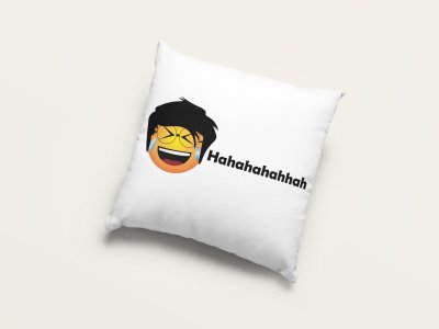 ROFL Emoji - Emoji Printed Pillow Covers For Emoji Lovers(Pack Of Two)