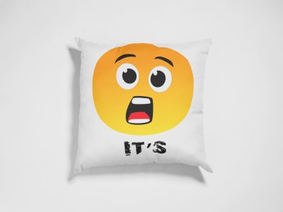 Strange Emoji - Emoji Printed Pillow Covers For Emoji Lovers(Pack Of Two)