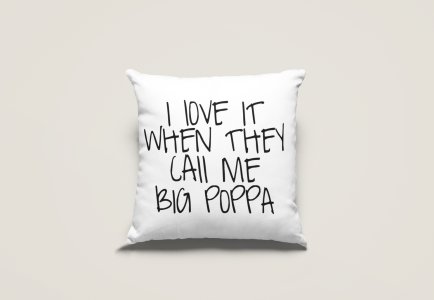 I love it when they call me- Printed Pillow Covers (Pack Of Two)