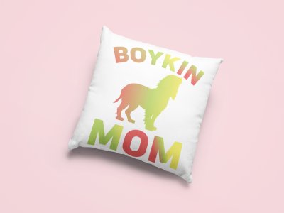 Boykin mom-Printed Pillow Covers For Pet Lovers(Pack Of Two)