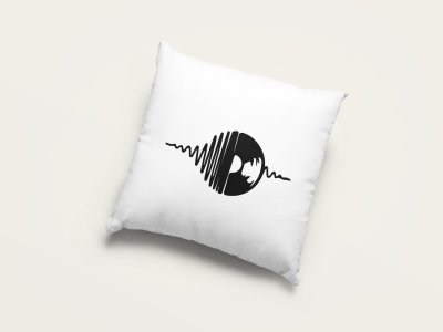 Cd - Special Printed Pillow Covers For Music Lovers(Combo Set of 2)