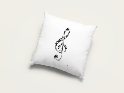 Musical instrument note - Special Printed Pillow Covers For Music Lovers(Combo Set of 2)