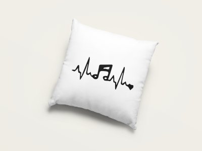 Music is Life - Special Printed Pillow Covers For Music Lovers(Combo Set of 2)