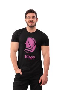 Virgo, Girl's face - Printed Zodiac Sign Tshirts - Made especially for astrology lovers people