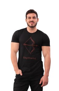 Sagittarius symbol - Printed Zodiac Sign Tshirts - Made especially for astrology lovers people