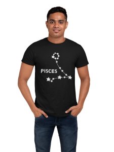 Picses stars - Printed Zodiac Sign Tshirts - Made especially for astrology lovers people