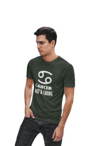 Leo, passionate and dramatic (Green T) - Printed Zodiac Sign Tshirts - Made especially for astrology lovers people
