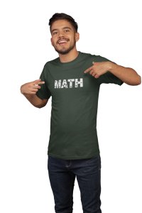 Math, Symbols In Between (Green T)- Clothes for Mathematics Lover - Suitable for Math Lover Person - Foremost Gifting Material for Your Friends, Teachers, and Close Ones
