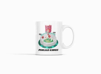 Punjab kings - IPL designed Mugs for Cricket lovers