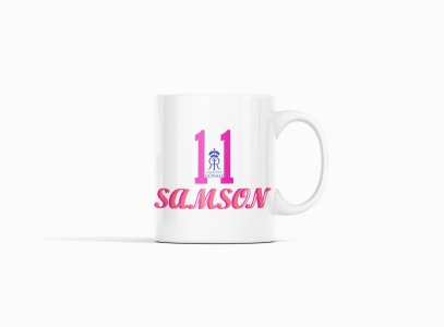 Samson, - IPL designed Mugs for Cricket lovers