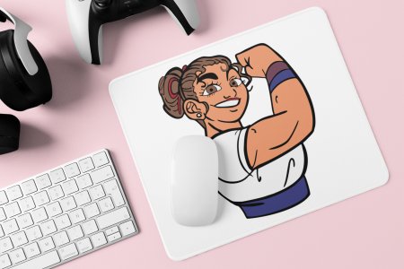 Chubby lady - Printed animated Mousepad for animation lovers