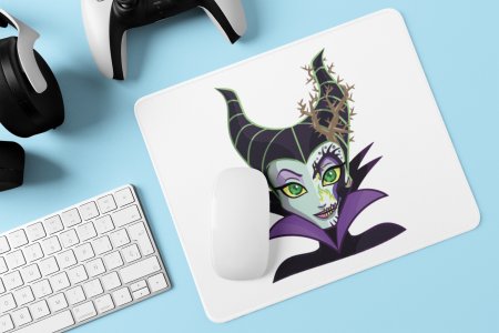 Maleficent - Printed animated Mousepad for animation lovers