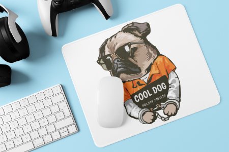 Cool dog - Printed animated Mousepad for animation lovers