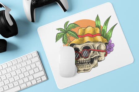 Cool skull- Printed animated Mousepad for animation lovers