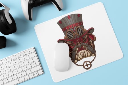 Dog with hat- Printed animated Mousepad for animation lovers