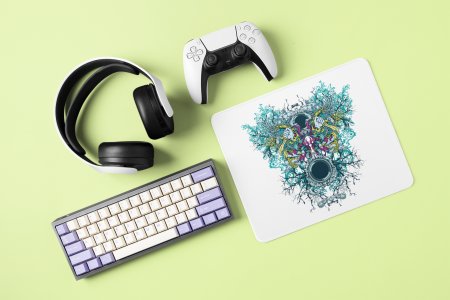 Two fists - Printed animated Mousepad for animation lovers