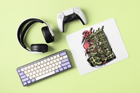 Rock accident - Printed animated Mousepad for animation lovers
