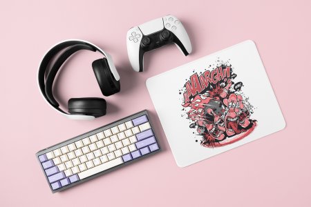 Aaaaggghh - Printed animated Mousepad for animation lovers