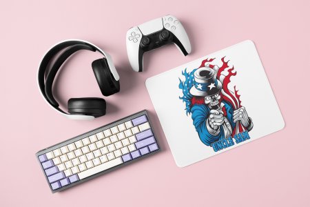 Uncle sam - Printed animated Mousepad for animation lovers