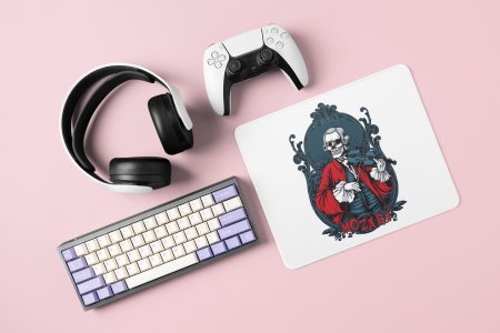 Skull playing- Printed animated Mousepad for animation lovers