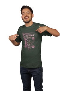 Power Unlimited Round Neck Gym Tshirt - Foremost Gifting Material for Your Friends and Close Ones