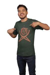 Target Board Round Neck Gym Tshirt - Foremost Gifting Material for Your Friends and Close Ones