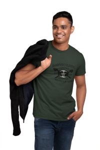 Bodybuilding Center, Ultimate Muscle Gym, (BG Black), Round Neck Gym Tshirt - Foremost Gifting Material for Your Friends and Close Ones