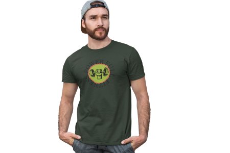 Power Full Fitness,(BG Green), Round Neck Gym Tshirt - Foremost Gifting Material for Your Friends and Close Ones