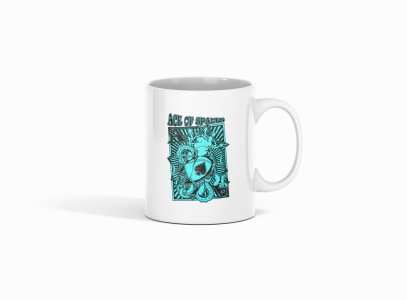 Ace of Spades - animation themed printed ceramic white coffee and tea mugs/ cups for animation lovers