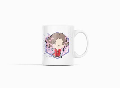 Wanda with Ribbon - animation themed printed ceramic white coffee and tea mugs/ cups for animation lovers