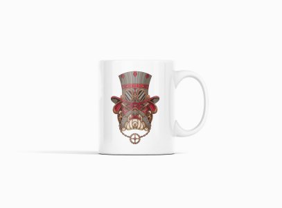 King dog - animation themed printed ceramic white coffee and tea mugs/ cups for animation lovers