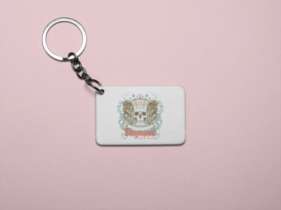 Vengeance - Printed acrylic animated Keychain(Pack Of 2)