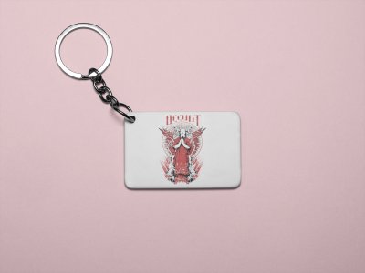 Occult - Printed acrylic animated Keychain(Pack Of 2)