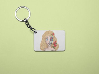 Briar Rose face - Printed acrylic animated Keychain(Pack Of 2)