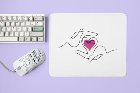 Heart For - Designable Printed Mousepads(20cm x 18cm)