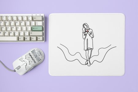 Girl - Designable Printed Mousepads(20cm x 18cm)