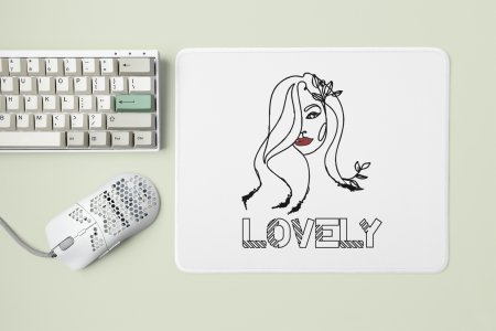 Lovely - Designable Printed Mousepads(20cm x 18cm)