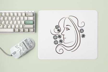 Pretty Women - Designable Printed Mousepads(20cm x 18cm)