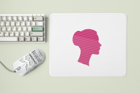 Pink Lady - Designable Printed Mousepads(20cm x 18cm)