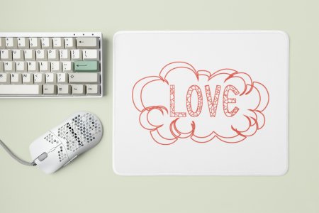 Love Cloud - Designable Printed Mousepads(20cm x 18cm)