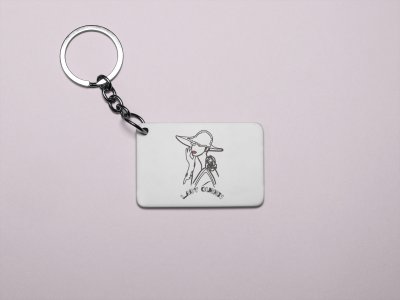 Lady Queen- Printed Acrylic Keychains(Pack Of 2)