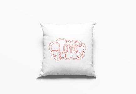Love Cloud-Printed Pillow Covers For (Pack Of Two)
