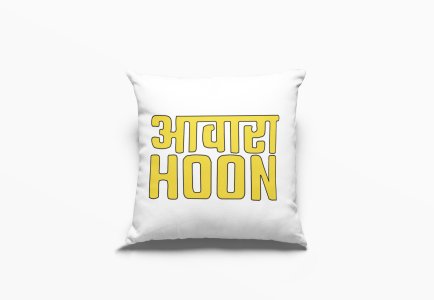 Aawara Hoon- Printed Pillow Covers For Bollywood Lovers(Pack Of Two)